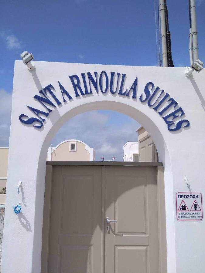 Santa Rinoula Suites Sea Sunset Views Adults Only Μεγαλοχώρι Εξωτερικό φωτογραφία